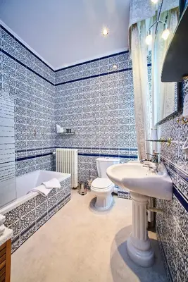 Salle de bains dans l'établissement Château de la Richerie - proche Puy du Fou