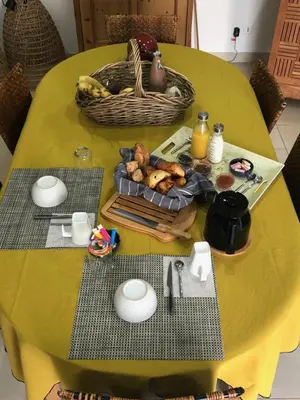 Nourriture dans la maison d'hôtes ou à proximité