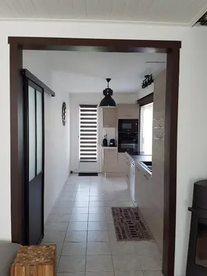 Cuisine ou kitchenette dans l'établissement 500m de la plage des Boucholeurs - Maison pour 5