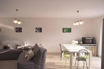 Coin salon dans l'établissement Mon Savoureux Jardin