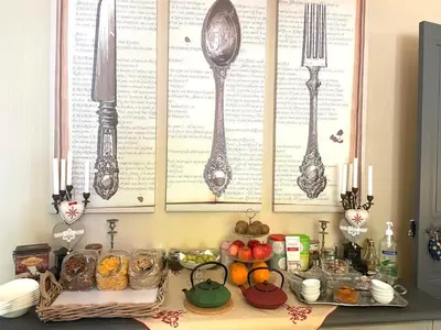 Nourriture dans le B&B/chambre d'hôtes ou à proximité