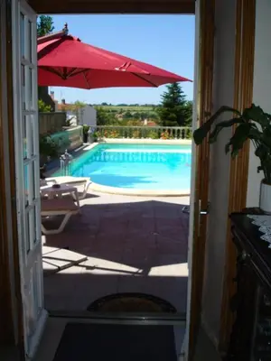 Piscine de l'établissement Le PETIT CHATEAU - Tiffauges proche Puy duFou ou située à proximité