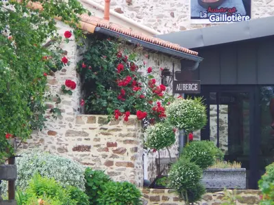 Jardin de l'établissement Gîte confortable au cœur des vignes avec terrasse, vélos, WiFi et équipements bébé à 17 km de Nantes - FR-1-306-808