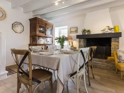 Plan de l'établissement Chaumière rénovée avec jardin clos, proche de Guérande et des plages, idéale pour familles - FR-1-306-860