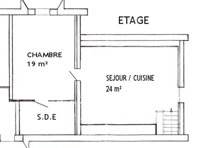 Plan de l'établissement Gîte typique au calme avec jardin paysagé proche Guérande et La Baule, wifi inclus - FR-1-306-937