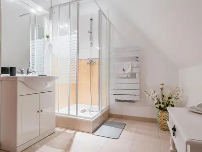 Plan de l'établissement Gîte typique au calme avec jardin paysagé proche Guérande et La Baule, wifi inclus - FR-1-306-937