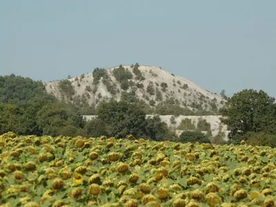 Vue générale sur la montagne ou vue sur la montagne depuis la maison de vacances