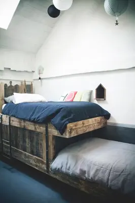 Un ou plusieurs lits dans un hébergement de l'établissement Chambres d'hôtes de charme - Gîtes cosy - LA CLE DES CHAMPS - A la campagne
