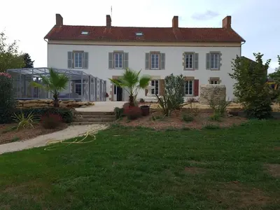 Jardin de l'établissement Gîte Le Lijaly