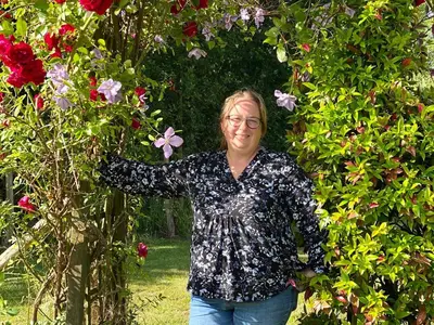 Jardin de l'établissement Gîte rural confortable avec jardin clos, proche de Pornic, idéal pour familles, jeux et animaux bienvenus - FR-1-306-1042