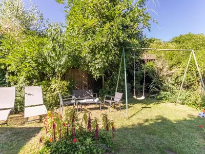 Jardin de l'établissement Gîte 3 ch. avec jardin clos, proche Nantes, nature et activités extérieures - FR-1-306-1106