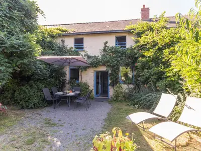 Jardin de l'établissement Gîte 3 ch. avec jardin clos, proche Nantes, nature et activités extérieures - FR-1-306-1106
