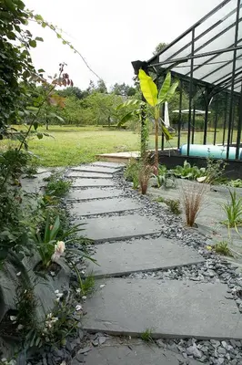 Jardin de l'établissement Chateau L' Escale