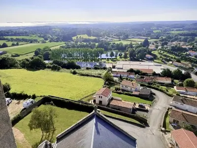Paysage naturel près de la maison de vacances