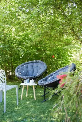 Jardin de l'établissement La Rapinette, calme entre Nantes et l'océan