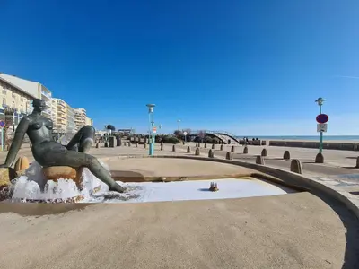 Vue générale sur la mer ou vue sur la mer prise depuis la maison de vacances