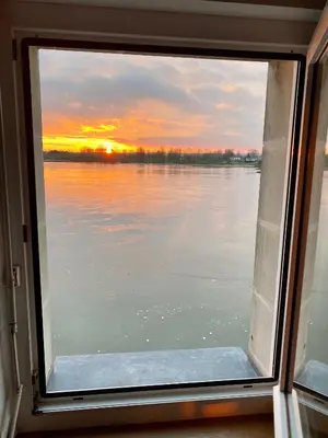 Vue sur la rivière ou le fleuve situé(e) à proximité de la maison de vacances