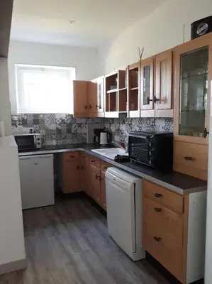 Cuisine ou kitchenette dans l'établissement Gîte de La Ribotière à 15 min du Puy du Fou