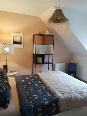 Un ou plusieurs lits dans un hébergement de l'établissement Villa Sainte Marguerite