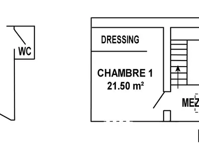 Plan de l'établissement Gîte Confortable avec Jardin, Proche Mer et Ville, Équipé pour Familles, Vélo Inclus - FR-1-306-1076
