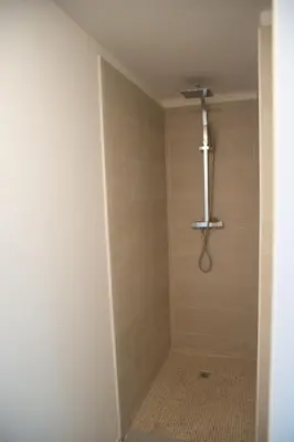 Salle de bains dans l'établissement Au clos du bonheur