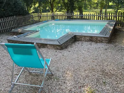 Plan de l'établissement Maison rénovée avec piscine chauffée privative près de Challans et Aizenay - FR-1-426-258