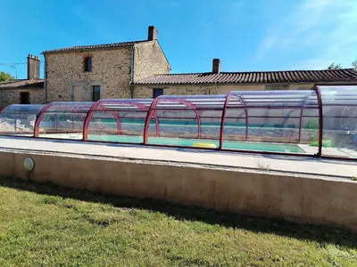 Plan de l'établissement Charmant gîte familial avec jardin privé et wifi à Falleron - FR-1-426-458