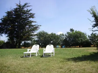 Jardin de l'établissement Gîte authentique avec cheminée, terrasse privée, accessible PMR, pêche et activités ULM - Vendée - FR-1-426-431