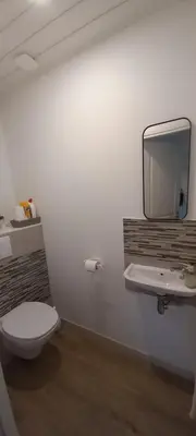 Salle de bains dans l'établissement Petite maison au calme tout confort