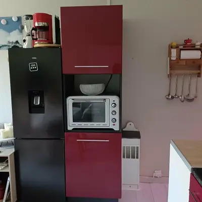 Cuisine ou kitchenette dans l'établissement Appartement 3 étoiles - 1 chambre Les Becs