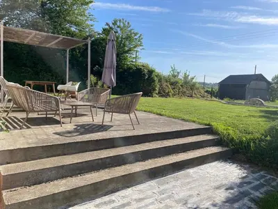 Jardin de l'établissement Au coeur de la Toscane Angevine