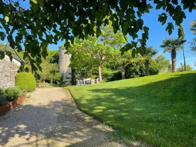 Jardin de l'établissement Au coeur de la Toscane Angevine