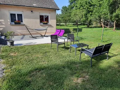 Jardin de l'établissement Chambres tranquilles en campagne