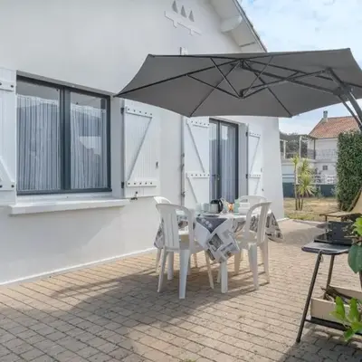 Maison avec jardin à 140m de la Plage