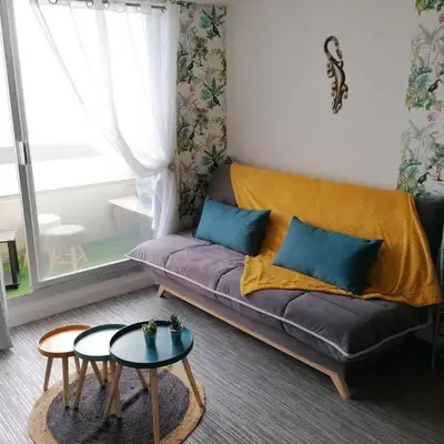 STUDIO 150M DE LA PLAGE DES DEMOISELLES