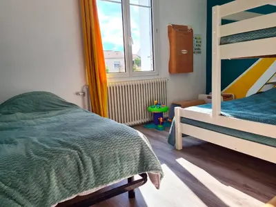 Un ou plusieurs lits dans un hébergement de l'établissement Puy du Fou Maison 12 personnes 4mn du Grand Parc