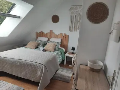 Un ou plusieurs lits dans un hébergement de l'établissement Chambre chez l'habitant