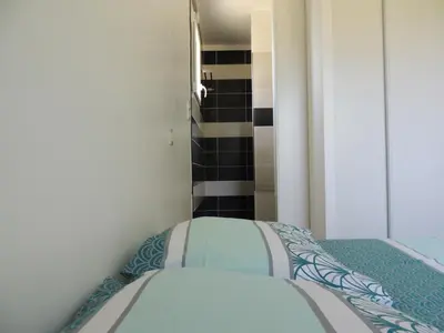 Un ou plusieurs lits dans un hébergement de l'établissement KERKASA Grande maison en campagne proche Rennes, 2100m²