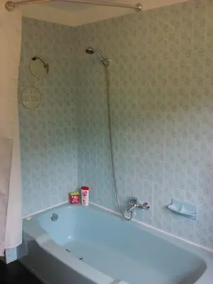 Salle de bains dans l'établissement Les gîtes des Beaux Chênes