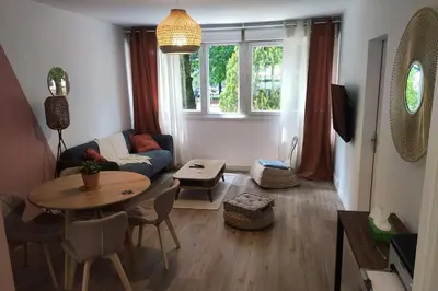 Coin salon dans l'établissement Appartement 3 chambres, 3 salles d'eau