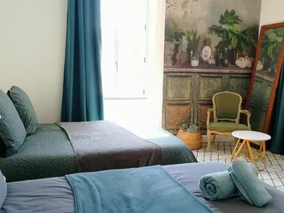 Un ou plusieurs lits dans un hébergement de l'établissement le gîte du fou logement 8 pers 13mn puy du fou