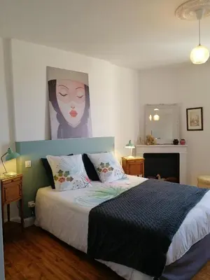 Un ou plusieurs lits dans un hébergement de l'établissement le gîte du fou logement 8 pers 13mn puy du fou