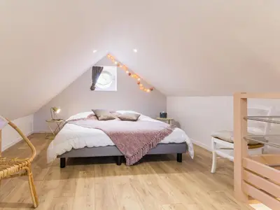 Un ou plusieurs lits dans un hébergement de l'établissement Maison familiale moderne, 300m du centre, 500m de la mer, WIFI gratuit, draps inclus. - FR-1-306-1206