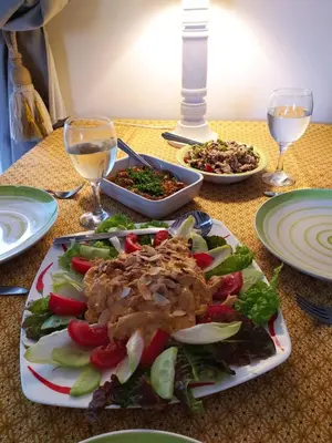 Nourriture dans le B&B/chambre d'hôtes ou à proximité