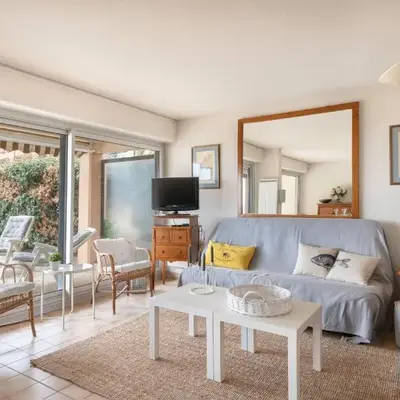 Rez-de-terrasse face mer pour 4 personnes