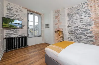 Un ou plusieurs lits dans un hébergement de l'établissement Hyper Centre 16 rue Valdemaine