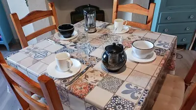 Plateau bouilloire dans l'établissement Le Logis de Stofflet