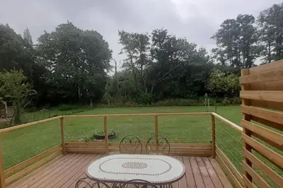 Jardin de l'établissement Gite de la petite folie