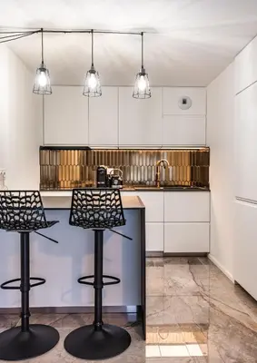 Cuisine ou kitchenette dans l'établissement MOYÏ