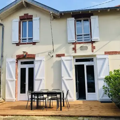 Maison cosy à 50m plage avec terrasse ensoleillée